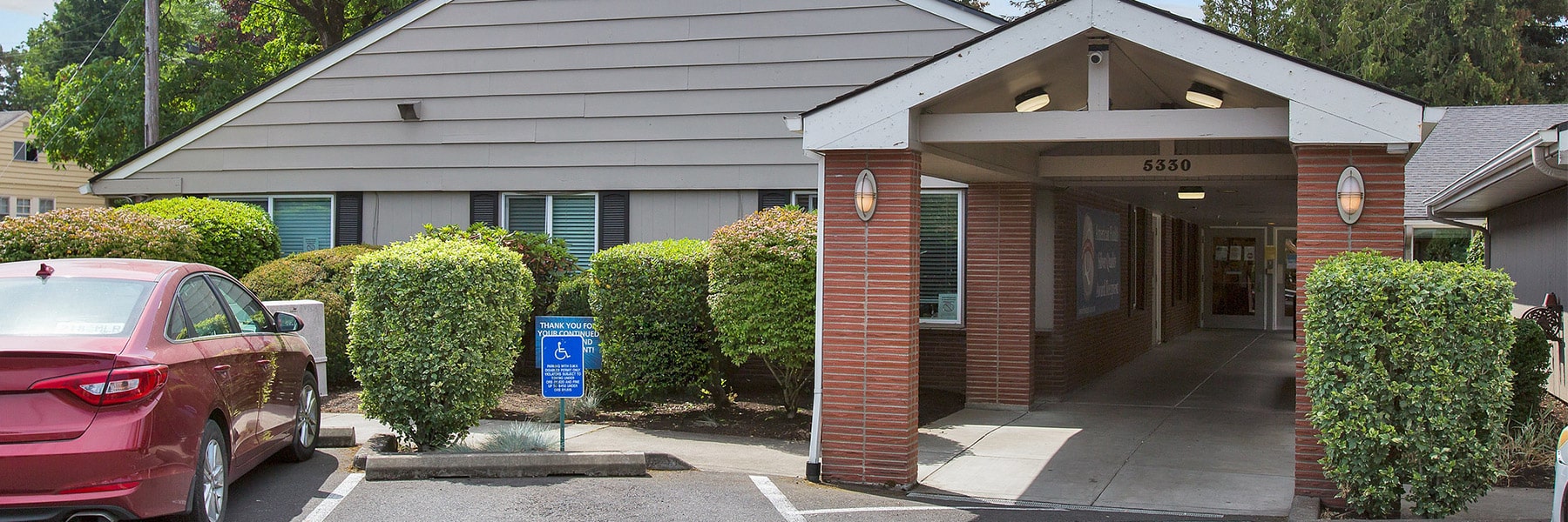 Outdoor front view of Porthaven Post Acute